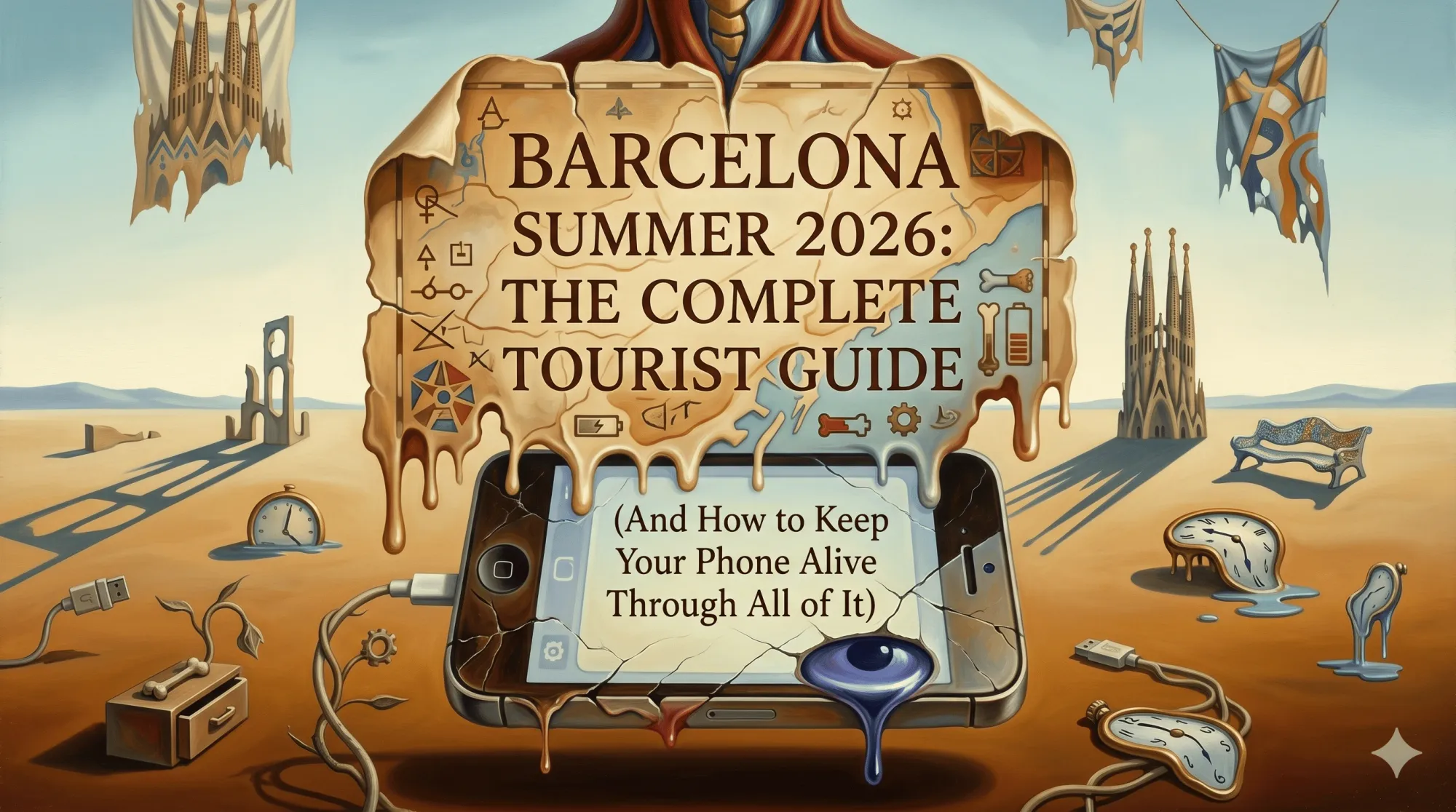 Barcelona Summer 2026: The Complete Tourist Guide (And How to Keep Your Phone Alive Through All of It)